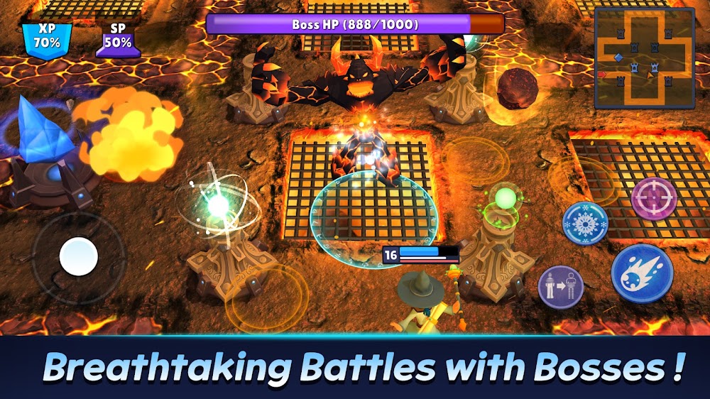 Last-Hit Defense v1.1.3 MOD APK (No Skill CD, Always Critical)