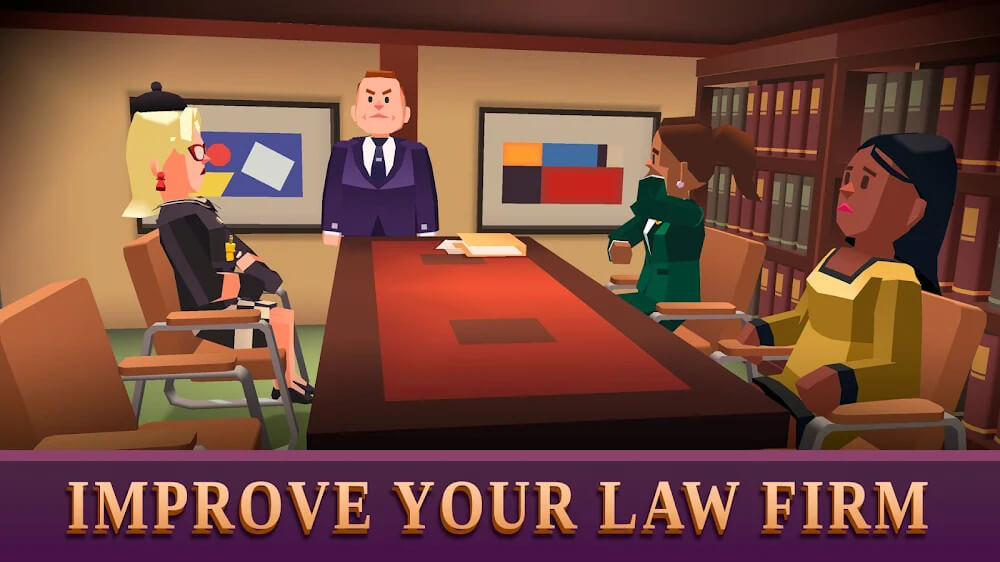 Law Empire Tycoon v2.41 MOD APK (Unlimited Money)