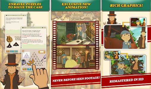 Layton: Curious Village in HD 1.0.3 Full Apk + Data for Android