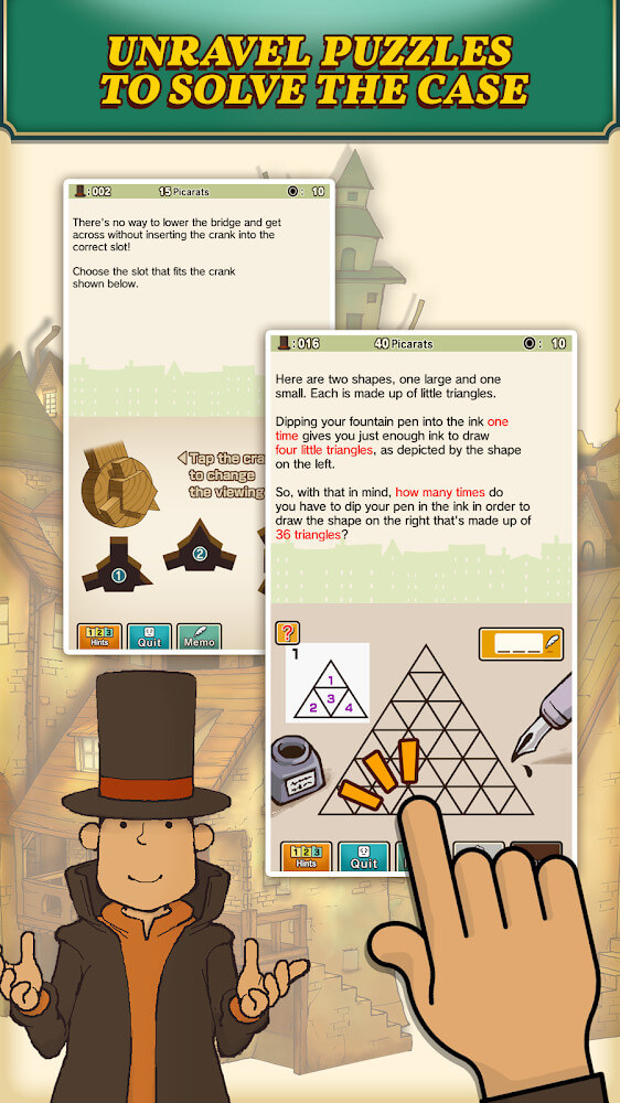 Layton: Curious Village in HD v1.0.7 APK + OBB (Full Game)