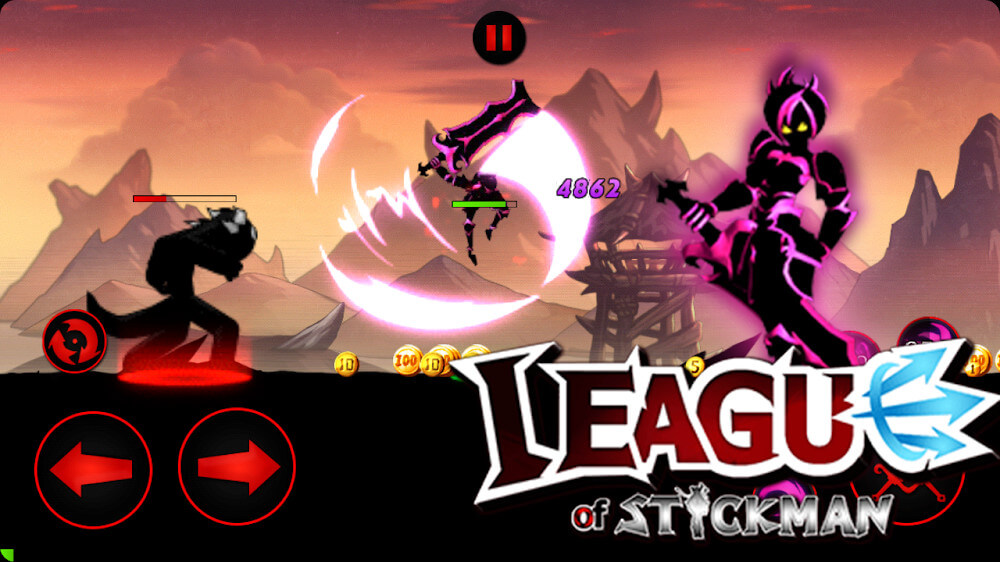 League of Stickman Free v6.1.6 MOD APK (Unlimited Money)