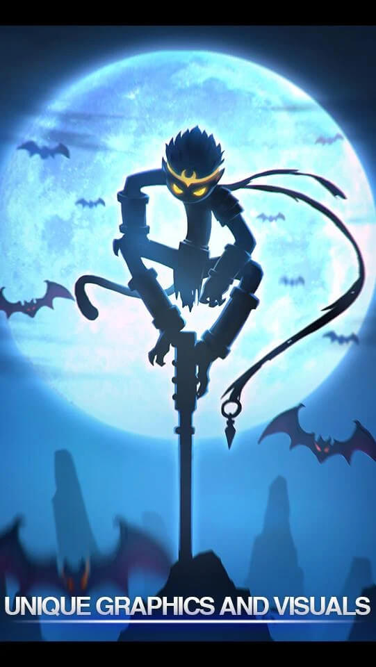 League of Stickman Free v6.1.6 MOD APK (Unlimited Money)