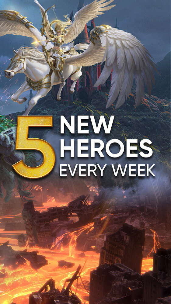 Legendary: Game of Heroes v3.18.2 MOD APK (Damage, God Mode)