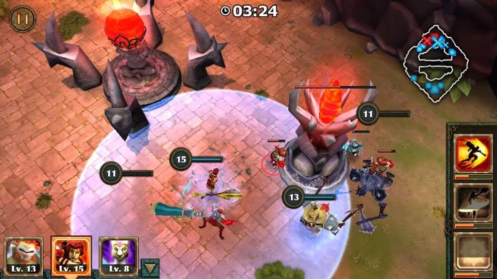 Legendary Heroes MOBA v3.4.31 MOD APK (Unlimited Gold, Diamonds)