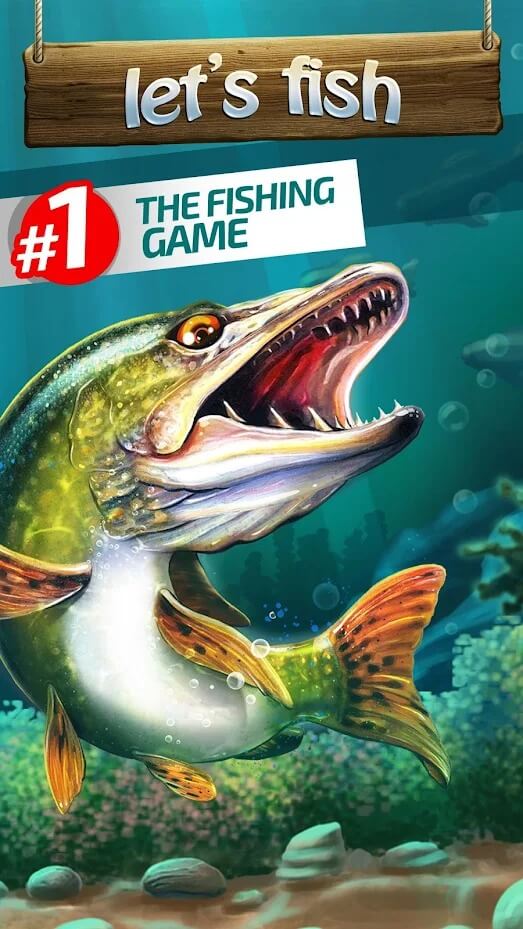 Let’s Fish APK + MOD (Instant Fishing, Fishing Line Never Breaks) v5.17.0