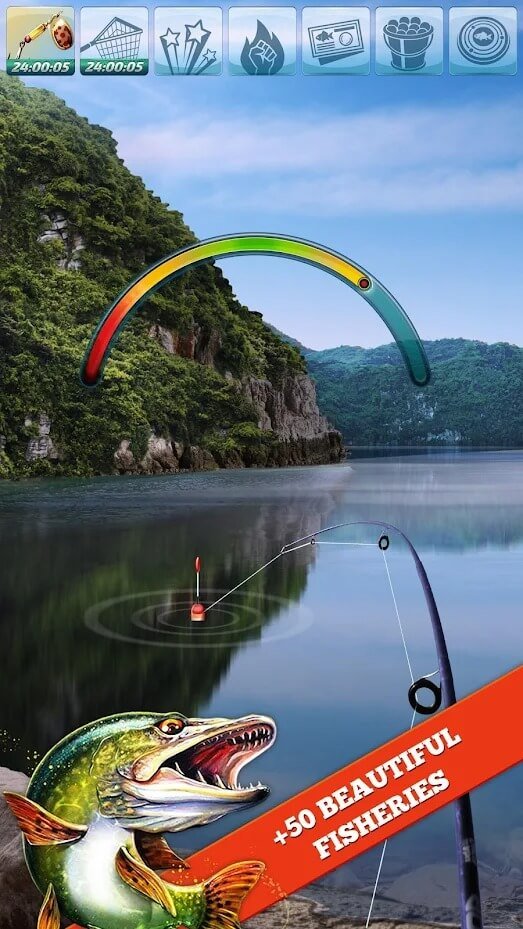 Let’s Fish APK + MOD (Instant Fishing, Fishing Line Never Breaks) v5.17.0