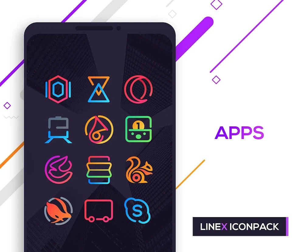 LineX Icon Pack v6.7 APK (Full Patched)