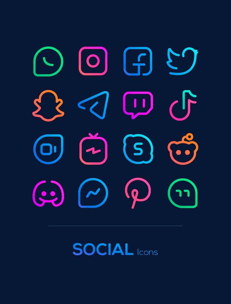 Linebit - Icon Pack v1.9.9 APK (Patched)