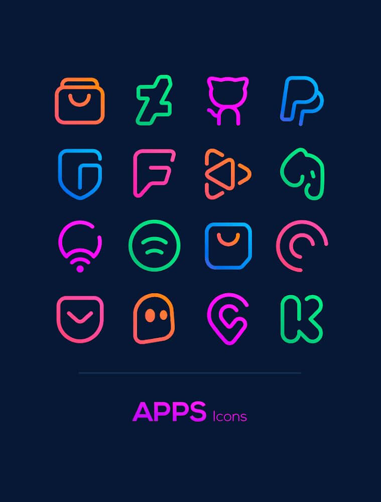 Linebit - Icon Pack v1.9.9 APK (Patched)