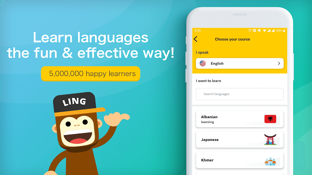 Ling Learn Languages v5.0.4 MOD APK (Premium Unlocked)