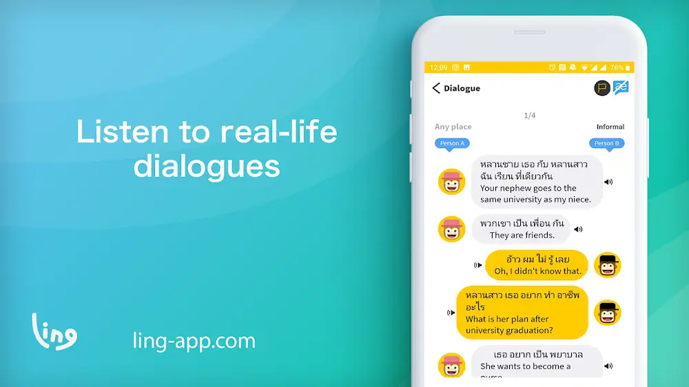 Ling Learn Languages v6.4.2 MOD APK (Premium Unlocked)