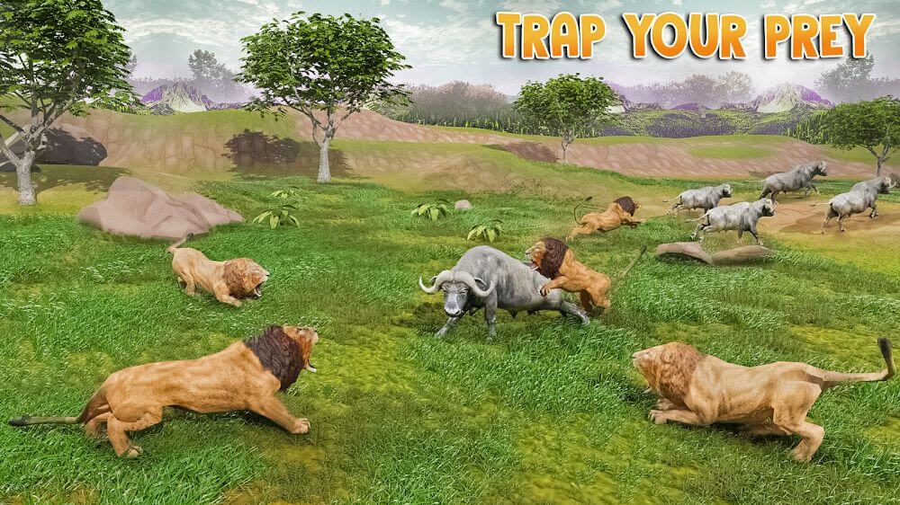 Lion Games Animal Simulator 3D v2.1 MOD APK (Unlimited Money)