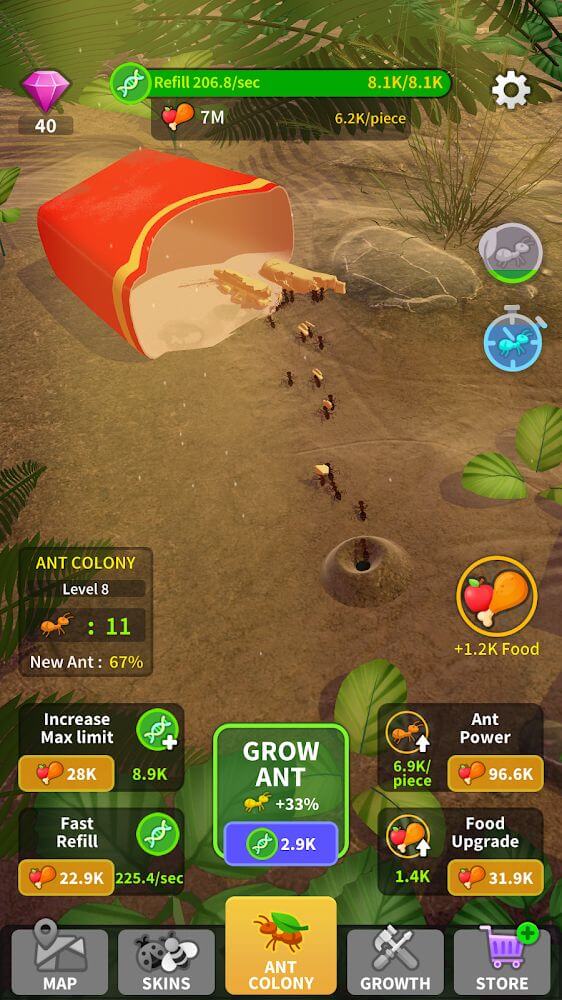 Little Ant Colony v3.4.1 MOD APK (Unlimited Money)