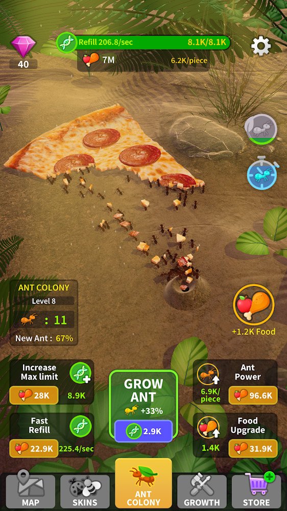 Little Ant Colony v3.4.1 MOD APK (Unlimited Money/DNA) Download
