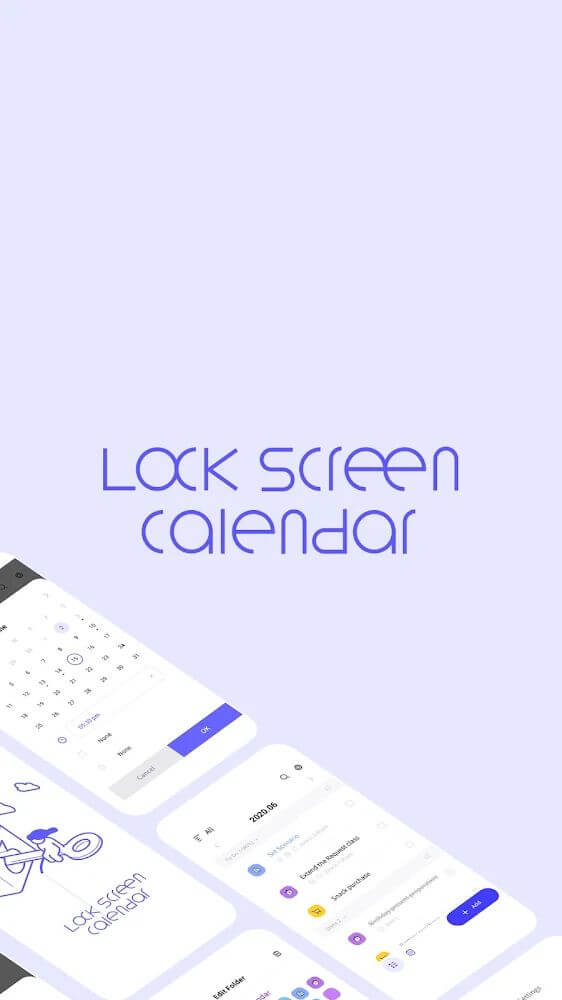 LockScreen Calendar - Schedule v2.0.27.2 APK + MOD (Premium Unlocked)