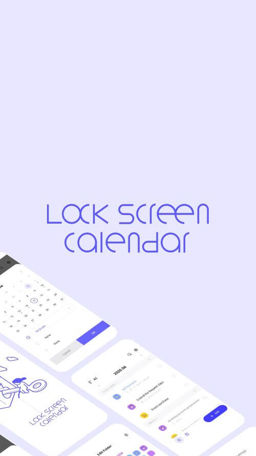 LockScreen Calendar - Schedule v2.0.27.2 MOD APK (Premium Unlocked)