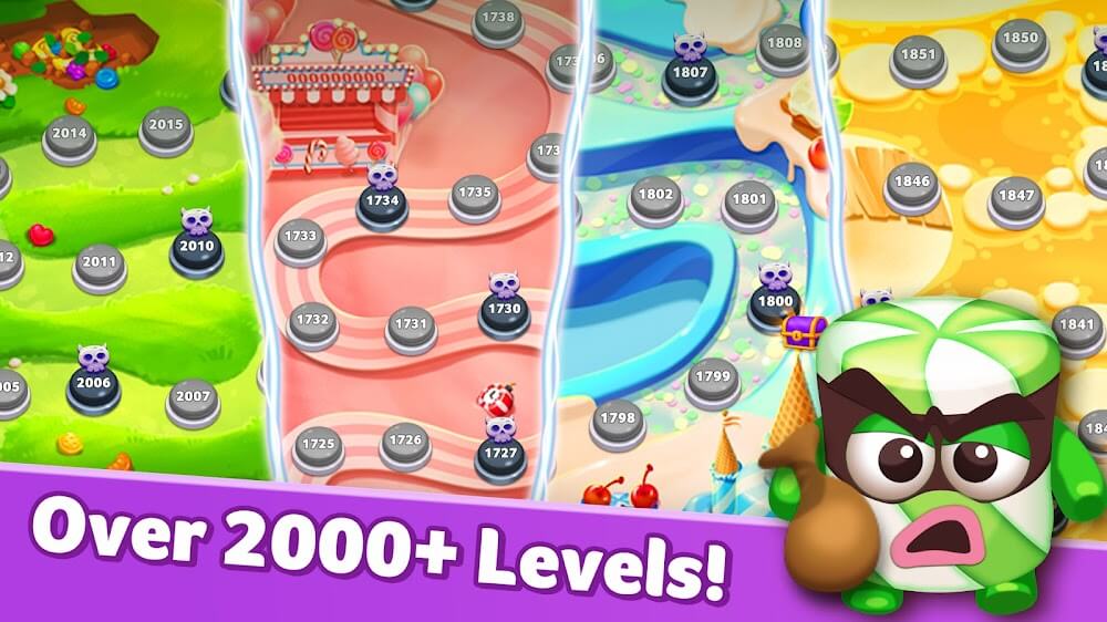 Lollipop & Marshmallow Match3 v24.0823.00 MOD APK (Auto Win)