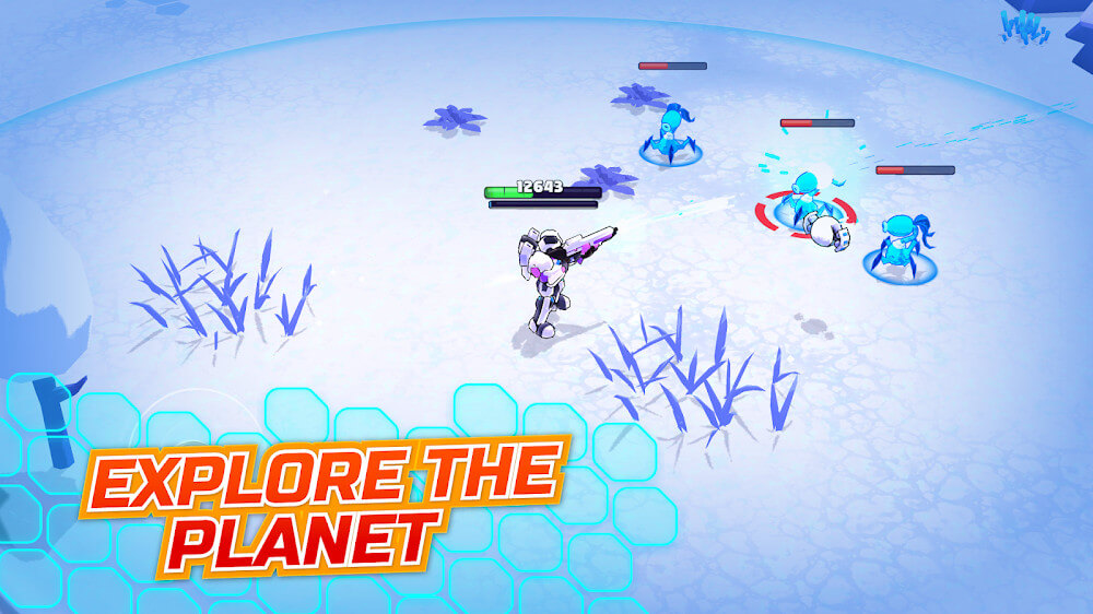 Loot Legends: Robots vs Aliens v1.3.0 MOD APK (God Mode, High Damage)