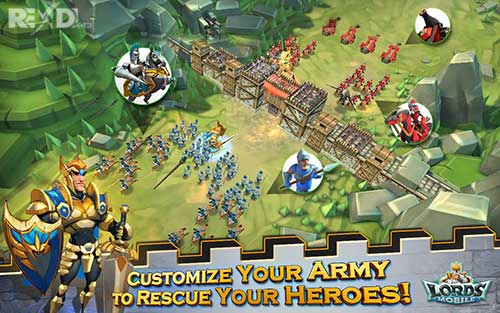 Lords Mobile Mod Apk 2.84 Full (Fast Skill Recovery) + Data Android