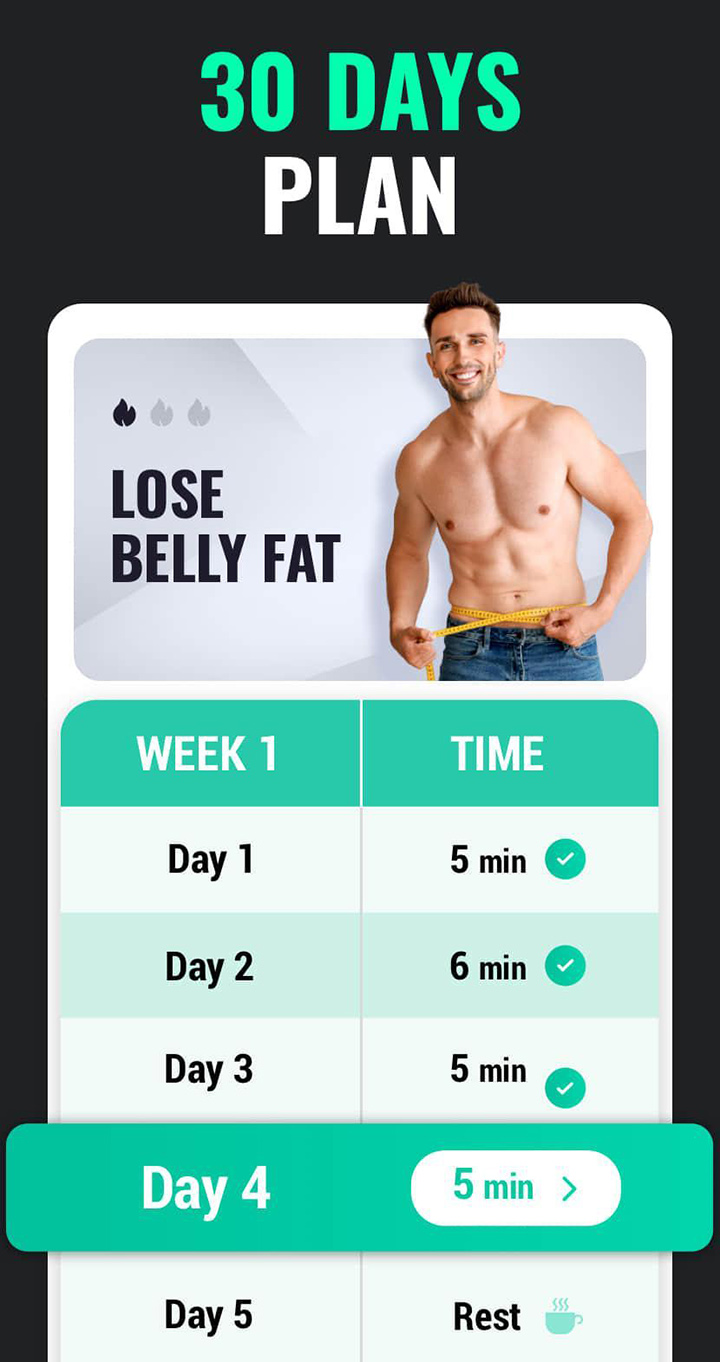 Lose Weight App for Men MOD APK 1.1.6 (Premium Unlocked)