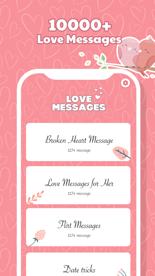 Love Messages v5.1 MOD APK (Premium Unlocked)