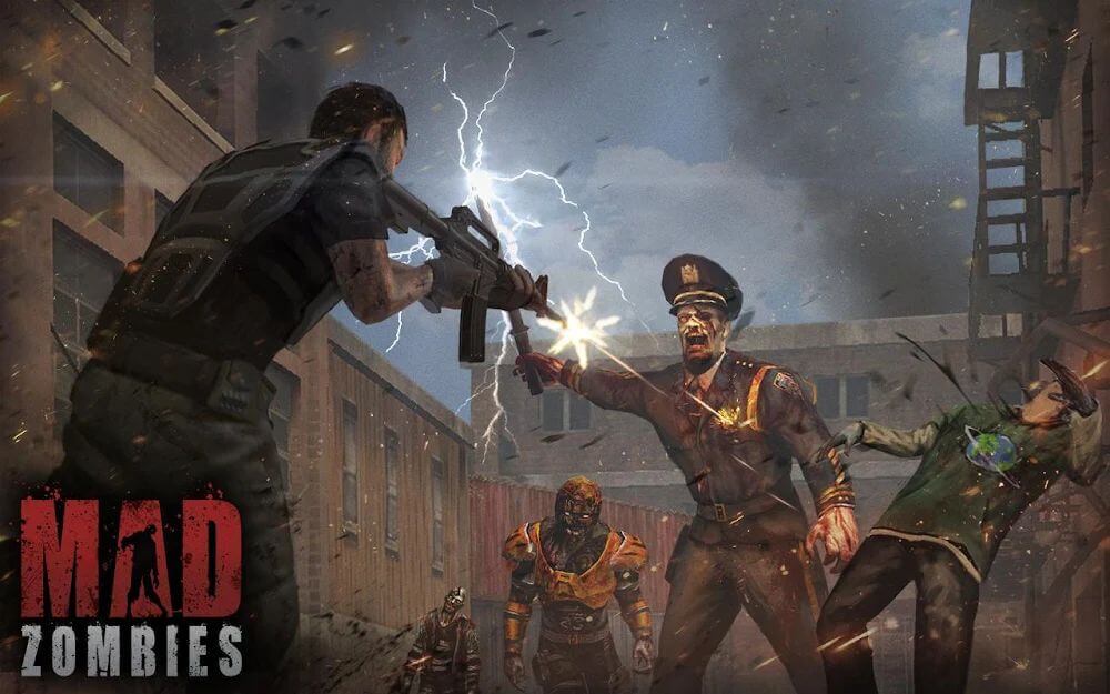 MAD ZOMBIES v5.35.0 MOD APK (Unlimited All, Mega Menu)