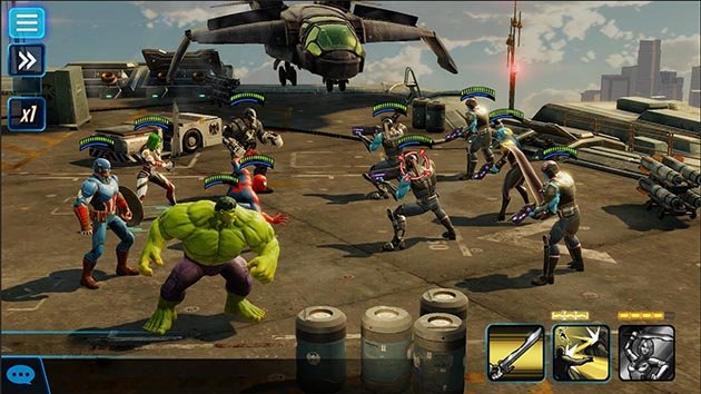 MARVEL Strike Force MOD APK 8.1.1 (Skill has no cooling time)