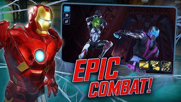 MARVEL Strike Force MOD APK 8.1.1 (Skill has no cooling time)