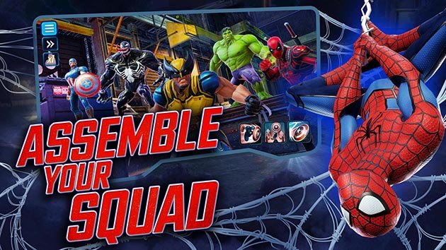 MARVEL Strike Force MOD APK 8.1.1 (Skill has no cooling time)