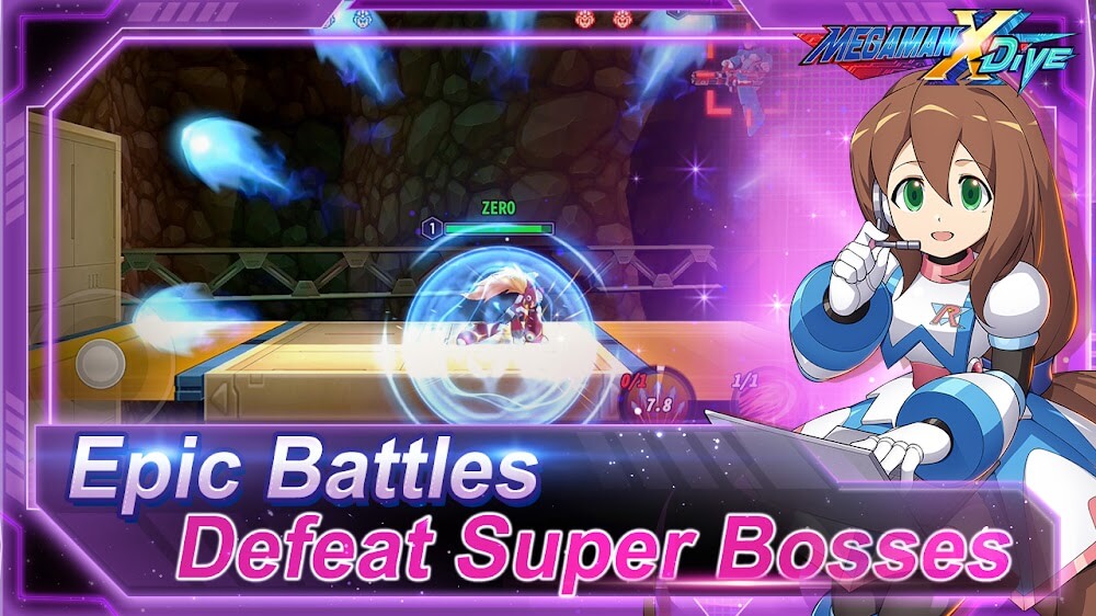 MEGA MAN X DiVE LATAM v14.1.5 MOD APK (Unlimited Ammo, God Mode, No Skill CD)