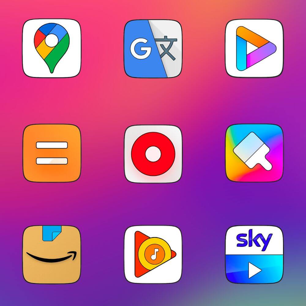 MIUl Carbon - Icon Pack v3.0 APK (Patched)