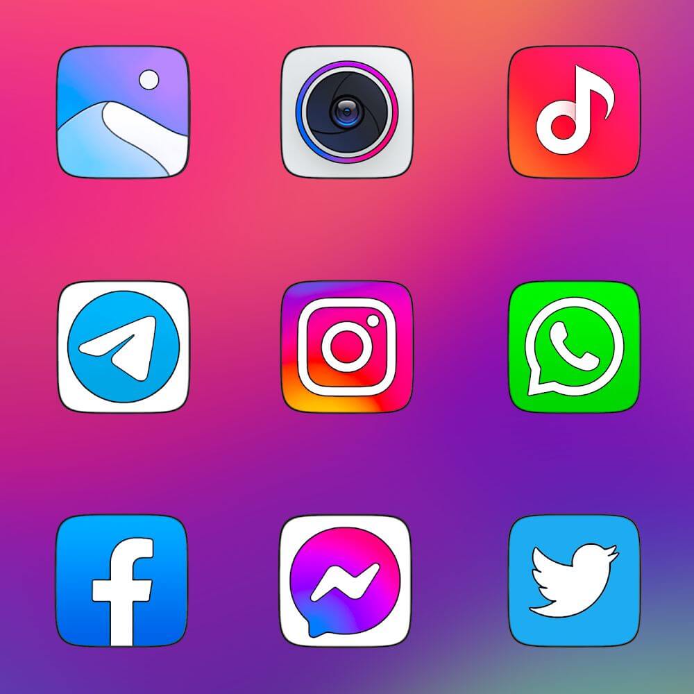 MIUl Carbon - Icon Pack v3.0 APK (Patched)