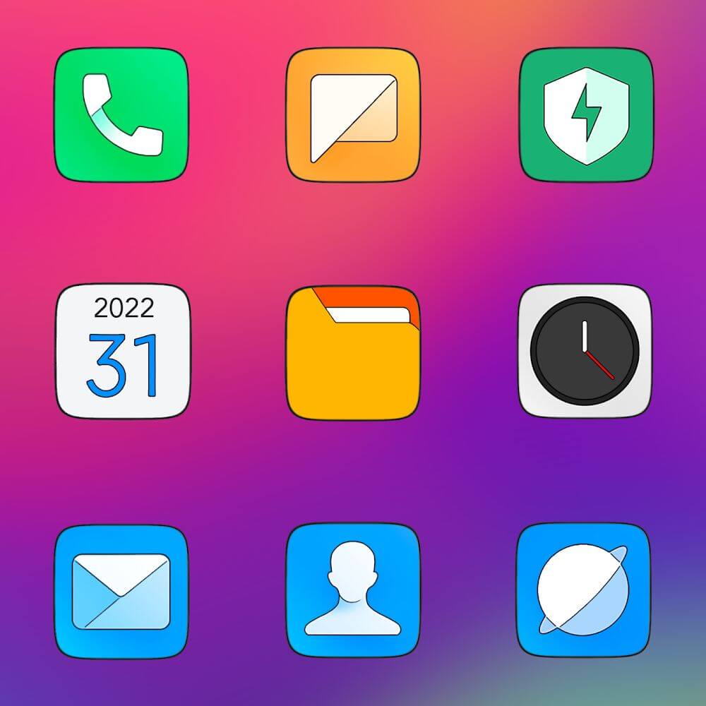 MIUl Carbon - Icon Pack v3.0 APK (Patched)