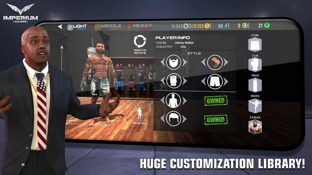 MMA Fighting Clash 23 v2.8.2 MOD APK (Unlimited Money)