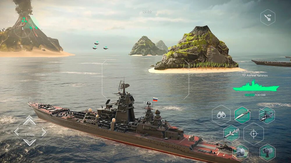 MODERN WARSHIPS: Sea Battle v0.45.10.352400 MOD APK + OBB (Unlimited Ammo)