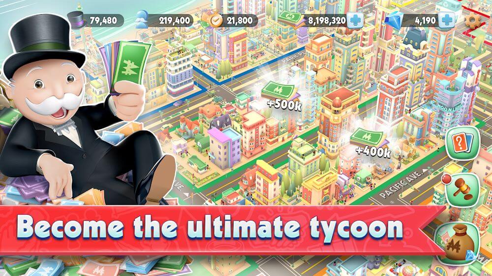 MONOPOLY Tycoon v1.7.2 MOD APK (Unlimited Money)