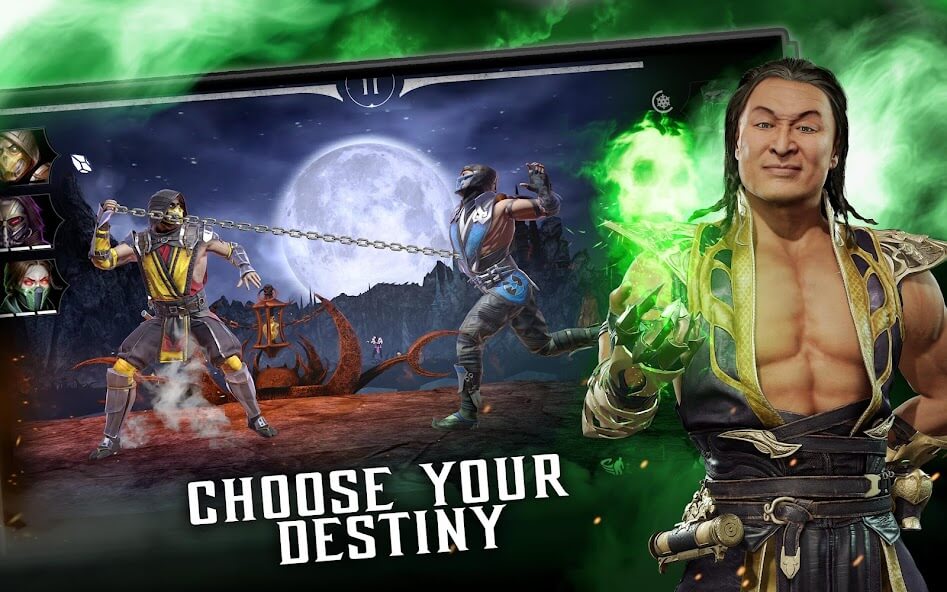 MORTAL KOMBAT v5.4.0 MOD APK + OBB (Damage/Defense, Dumb Enemy)