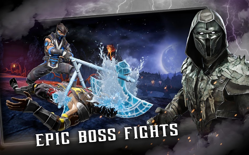 MORTAL KOMBAT v5.4.0 MOD APK + OBB (Damage/Defense, Dumb Enemy)