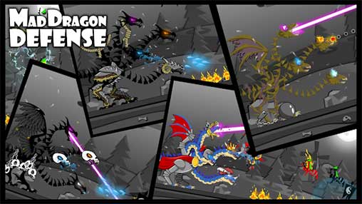 Mad Dragon Defense 1.3.8 Apk + Mod (Money) for Android