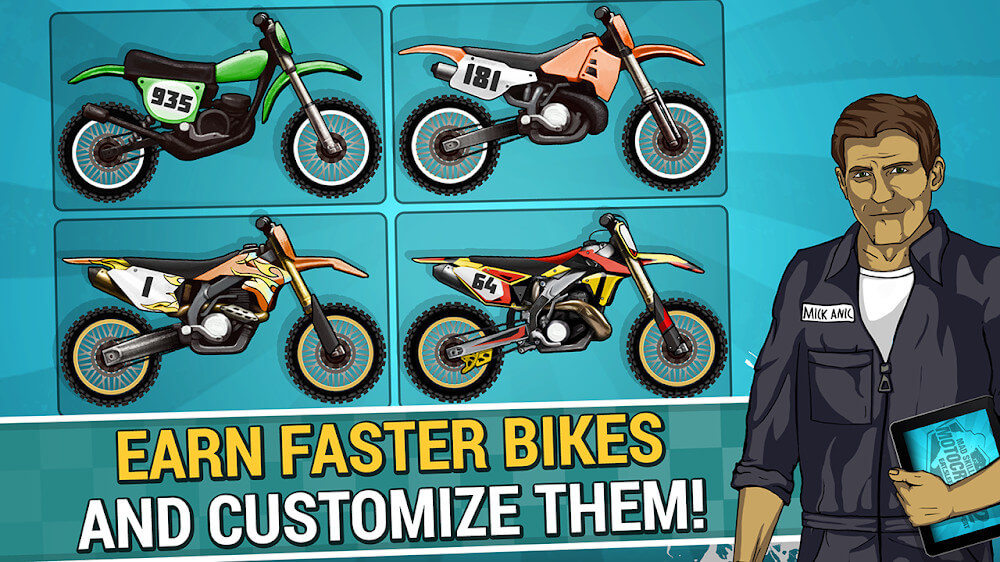 Mad Skills Motocross 2 v2.39.4627 MOD APK (Unlimited Rockets/Unlocked)