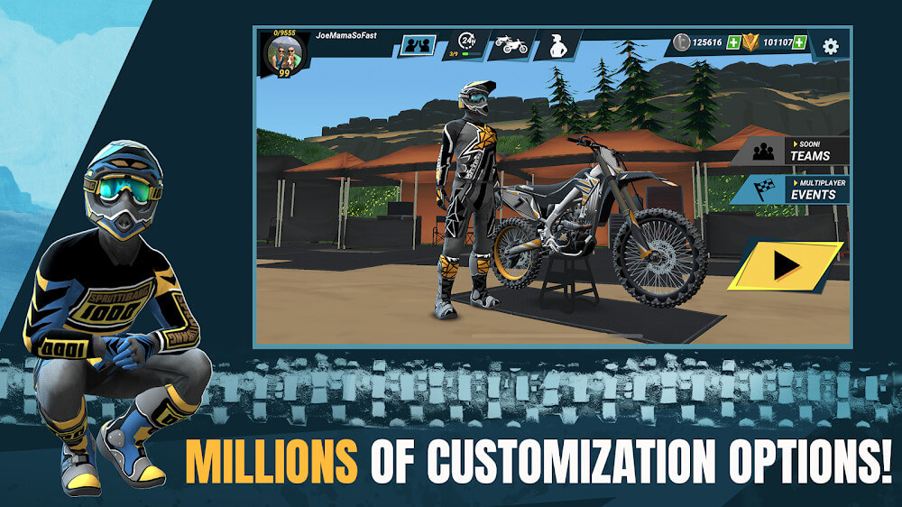 Mad Skills Motocross 3 v3.1.0 MOD APK (Unlimited Money/Unlocked Pro)