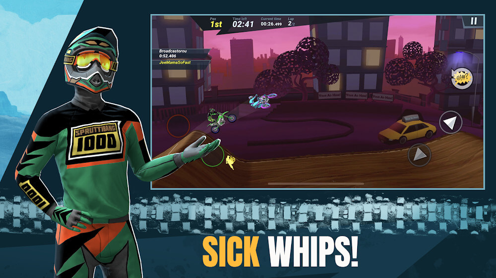 Mad Skills Motocross 3 v3.1.0 MOD APK (Unlimited Money/Unlocked Pro)