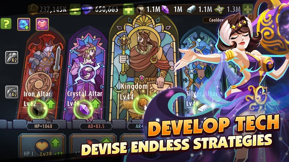 Magic Rush: Heroes v1.1.329 MOD APK (Menu, Easy Win)