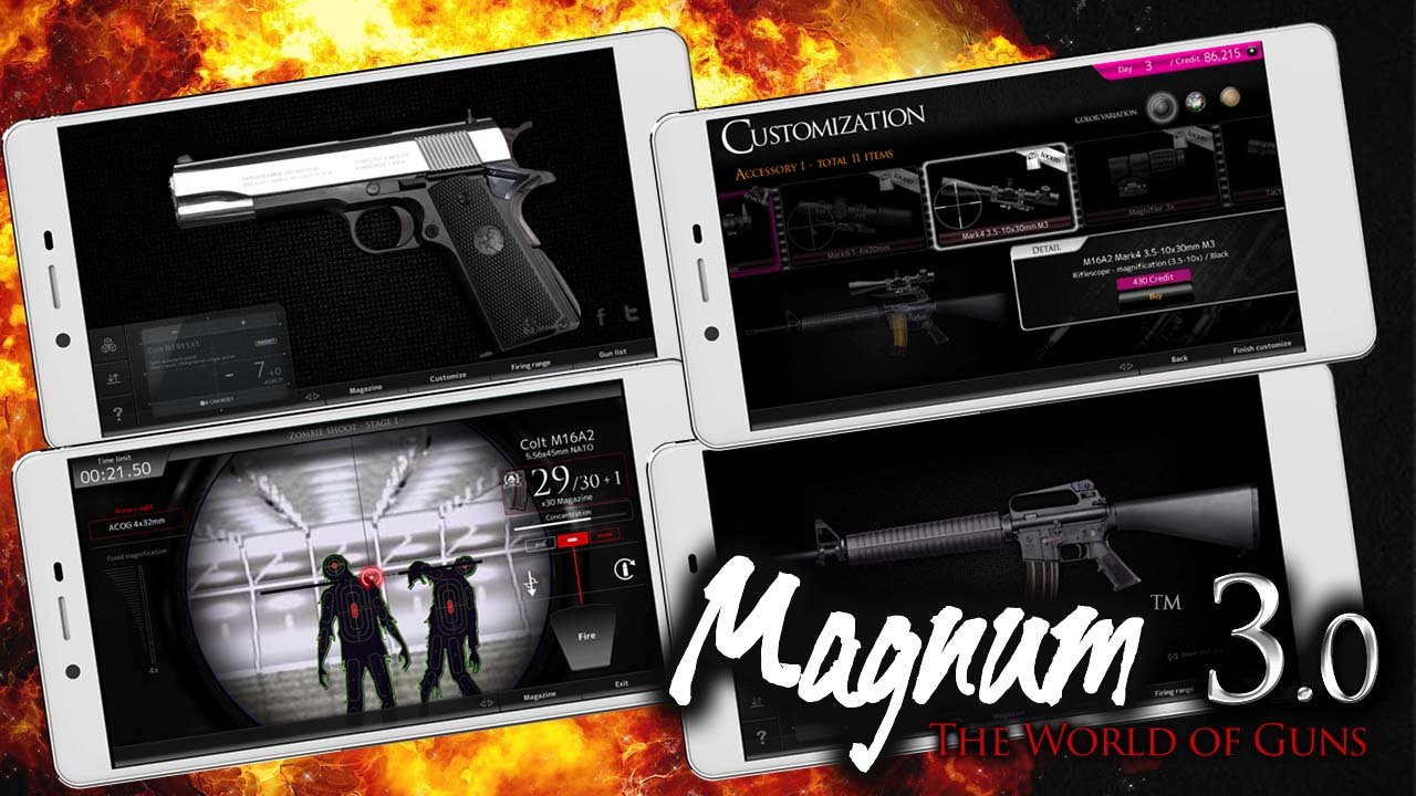 Magnum 3.0 Gun Custom MOD APK v1.0566 (Unlimited Money)