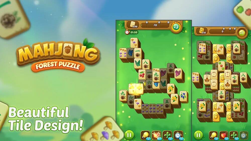 Mahjong Forest Puzzle v24.0513.00 MOD APK (Unlimited Life)