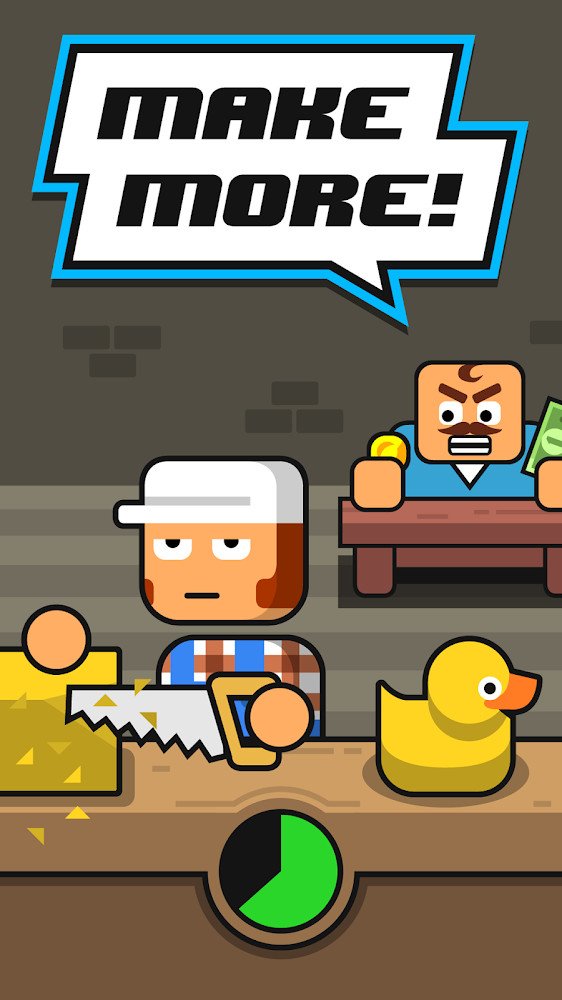 Make More! – Idle Manager v3.5.0 MOD APK (Unlimited Money)