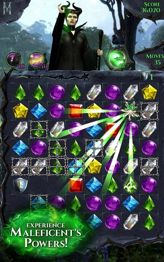 Maleficent Free Fall v9.21 MOD APK + OBB (Unlimited Lives/Magic)