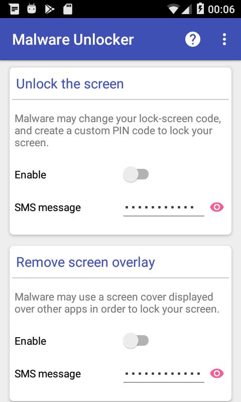 Malware Unlocker Pro 1.1.5 Apk Unlocked for Android