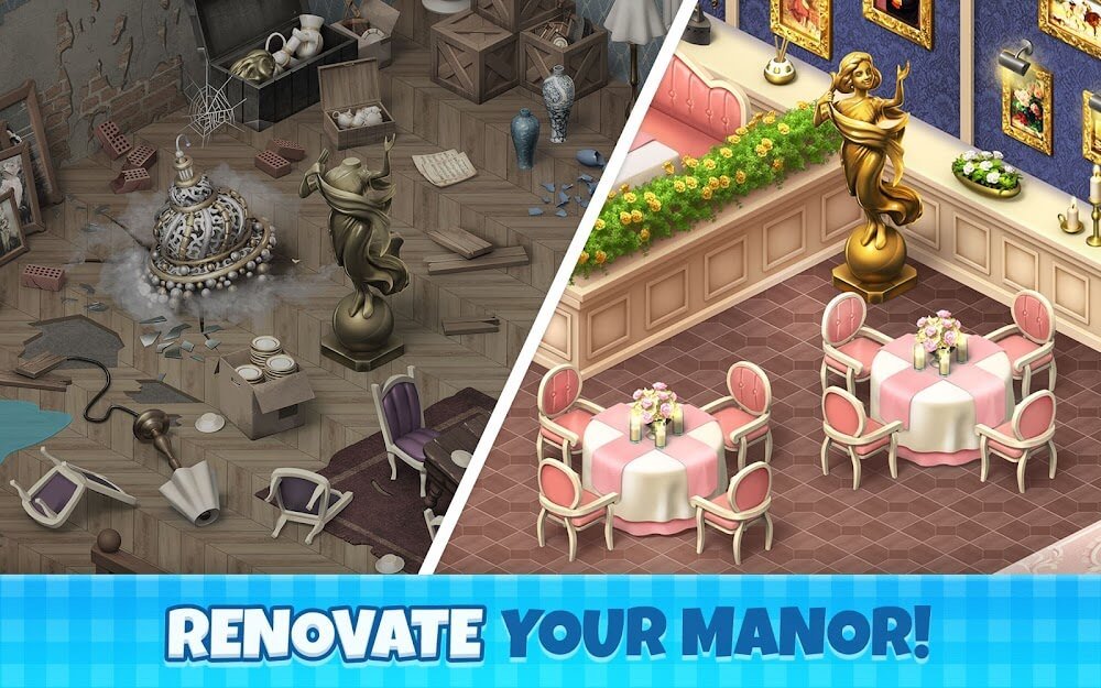 Manor Cafe v1.118.14 MOD APK (Unlimited Money)