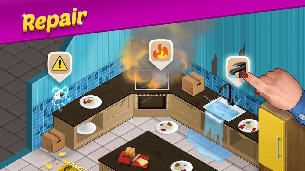 Mansion Cafe: Renovation Story v4.8 MOD APK (Unlimited Money)